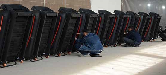 مونتاژ تردمیل مکانیکی تکنو دو