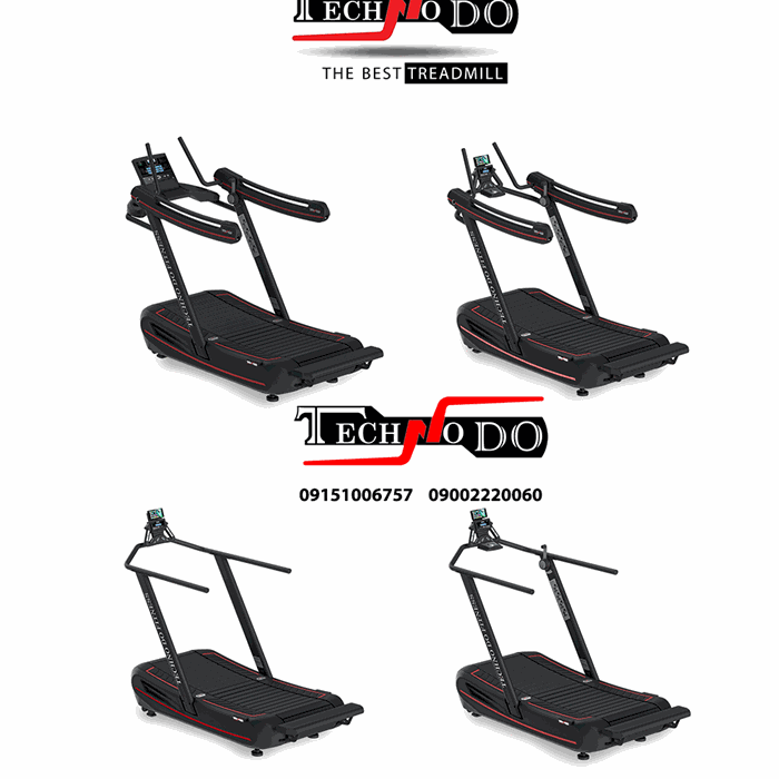 تردمیل مکانیکی تکنو دو سری V3