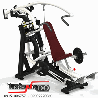 57247-پرس بالا سینه متحرک وزنه آزاد